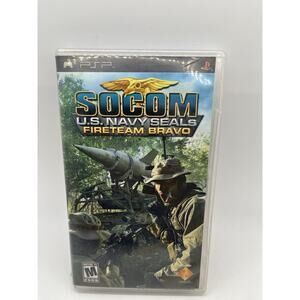 SOCOM US Navy Seals Fireteam Bravo - Sony PSP - Complete